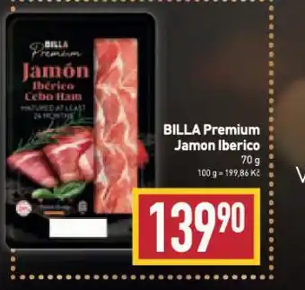 Billa Billa premium jamon iberico nabídka