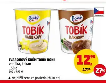 Penny Market Tvarohový krém tobík nabídka