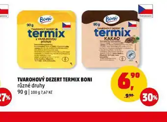 Penny Market Tvarohový dezert termix nabídka