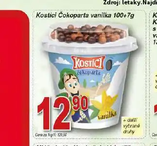 Hruška Kostíci čokoparta vanilka nabídka