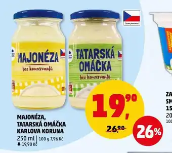 Penny Market Tatarská omáčka nabídka