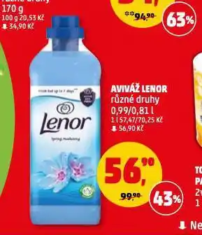 Penny Market Aviváž lenor nabídka