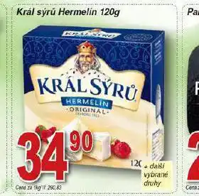 Král sýrů hermelín