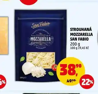 Penny Market Strouhaná mozzarella san fabio nabídka