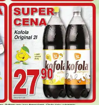 Hruška Kofola original nabídka