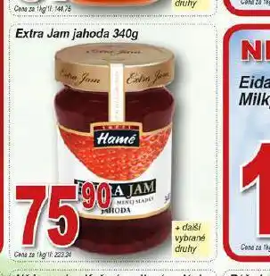 Hruška Extra jam jahoda nabídka