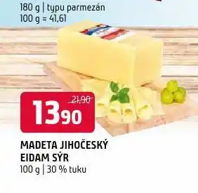 Terno Madeta jihočeský eidam sýr nabídka