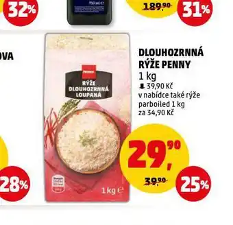 Penny Market Dlouhozrnná rýže nabídka