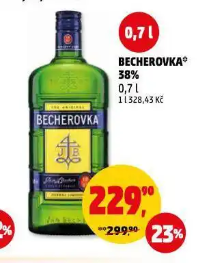 Penny Market Becherovka nabídka
