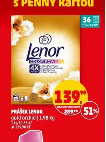 Lenor prací prostředek