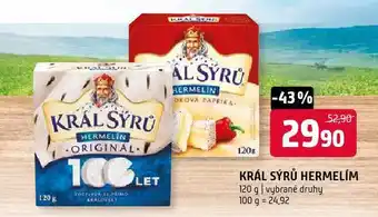 Terno Král sýrů hermelín nabídka