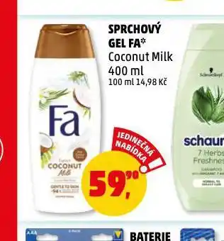 Penny Market Fa sprchový gel nabídka