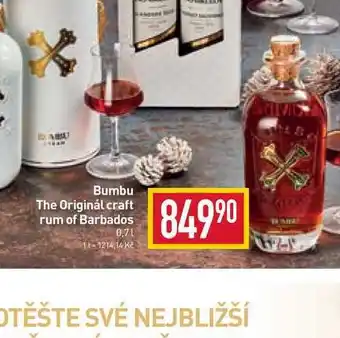 Billa Bumbu the originál craft rum of barbados 0,7l nabídka