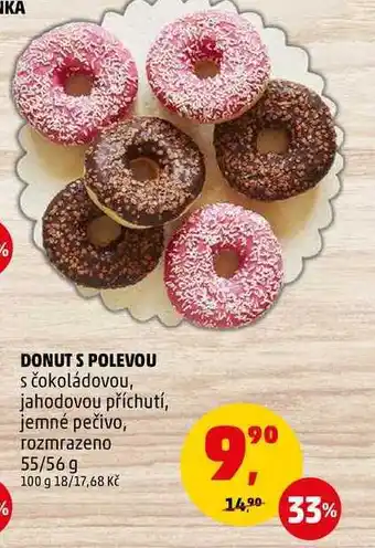 Penny Market Donut s polevou, 55 g nabídka