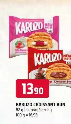 Terno Karuzo croissant bun 82 g nabídka