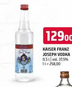 Terno Kaiser franz joseph vodka 0,5 l nabídka