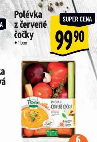 Albert Polévka z červené čočky • 1 box nabídka