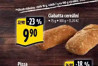 Albert Ciabatta cereální 75 g nabídka