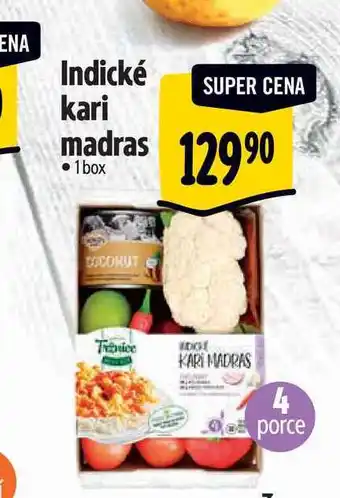 Albert Indické kari madras • 1 box nabídka