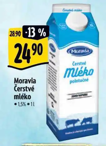 Albert Moravia čerstvé mléko 1 l nabídka