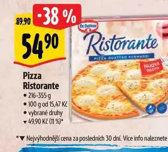 Albert Pizza ristorante • 216-355 g nabídka