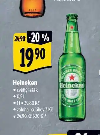 Albert Heineken 0,5 l nabídka