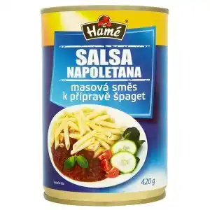 Albert Hamé salsa napoletana masová směs na přípravu špaget 420g nabídka