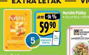 Albert Nurishh plátky 120 g nabídka