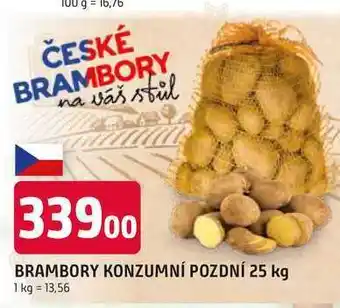 Trefa Brambory konzumní pozdní 25 kg nabídka