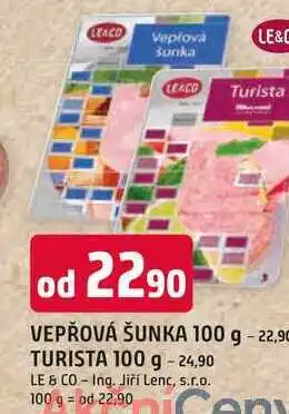 Trefa Le&co turista 100 g nabídka