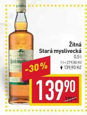 Billa Žitná stará myslivecká 0,5l nabídka