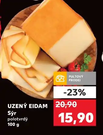 Kaufland UZENÝ EIDAM Sýr nabídka