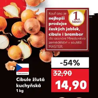 Kaufland Cibule žlutá kuchyňská nabídka