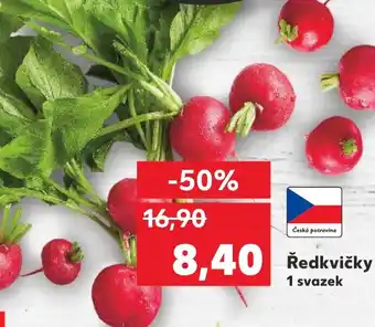 Kaufland Ředkvičky nabídka