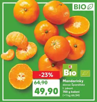 Kaufland Mandarinky nabídka