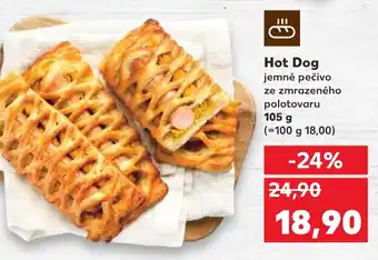 Kaufland Hot Dog nabídka