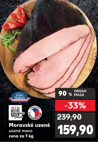 Kaufland Moravské uzené nabídka
