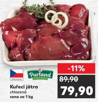Kaufland Kuřecí játra nabídka