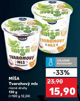 Kaufland MISA Tvarohový mls nabídka