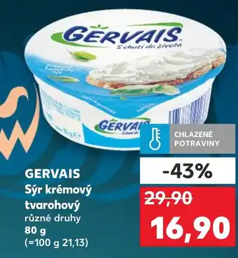 Kaufland GERVAIS Sýr krémový tvarohový nabídka