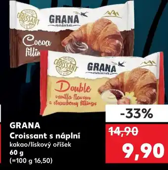 Kaufland GRANA Croissant s náplní nabídka