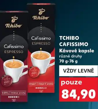 Kaufland TCHIBO CAFISSIMO Kávové kapsle nabídka
