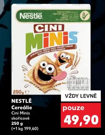 Kaufland NESTLÉ Cereálie nabídka