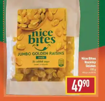 Nice bites rozinky golden