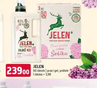 Terno Jelen prací gel, prášek nabídka