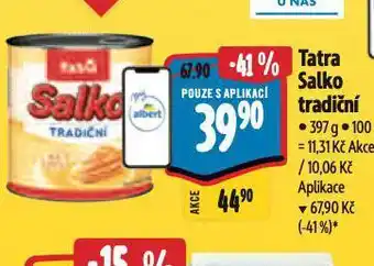 Albert Tatra salko nabídka
