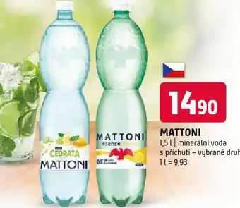 Terno Mattoni s příchutí nabídka