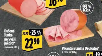Albert Dušená šunka nabídka