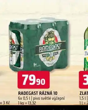 Terno Pivo radegast rázná 10 nabídka