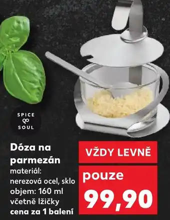 Kaufland Dóza na parmezán nabídka